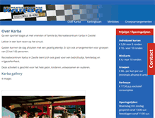 Tablet Screenshot of karba.nl